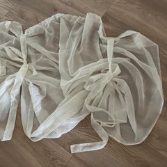 Voile Tie Net Curtain Blind