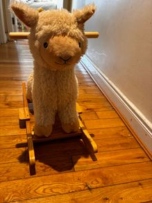 Rocking horse llama