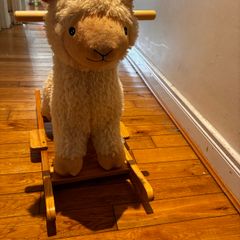 Rocking horse llama