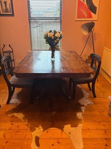 Antique Victorian Style Dining Table