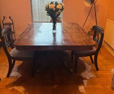 Antique Victorian Style Dining Table