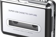 FREE EXPRESS SHIPPING Portable Cassette Player/Cassette to MP3 Converter Capture Cassette Tape to MP3/CD Audio via USB