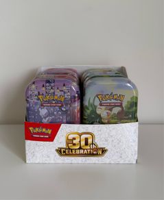 Pokemon Trading Card Game (TCG): 30th Celebration Mini Tin assorti