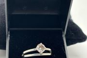 925 Silver Solitaire CZ Ring