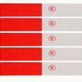 10pcs 11.81-inch Red and White Reflective Stickers, Image 6