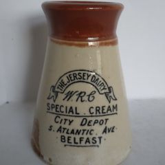 Jersey Dairy Belfast Cream Pot