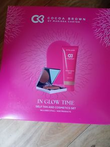 cocoa brown instant tan set