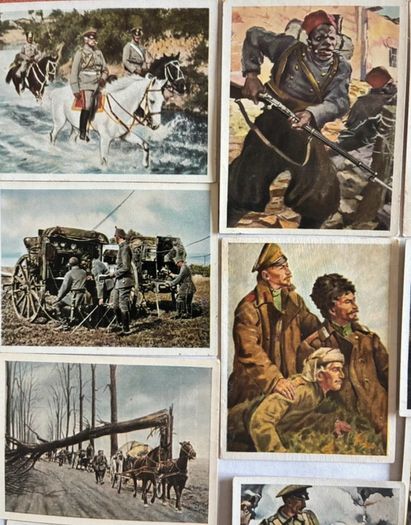 German WW1 Cigarette Cards x 23