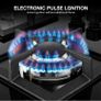 Glass gas hob 5 burners Image 5