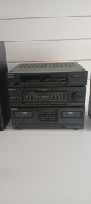 vintage sony hifi stereo deck, model number HST-D301.  Was working until Speaker wires came loose at the back.