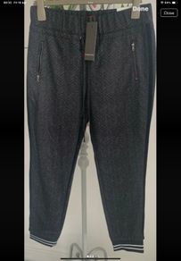 trousers bnwt street one jogger end Herringbone trousers size 12