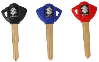 Motorcycle Motorbike Keys Blank Key Uncut Blade For Suzuki Gsx600f Gsr750 Gsx750f Gsx1300 Gsxr600 Gsxr750 Gsxr1000 Gsxr1300 Sv650 Gsxr Gsx