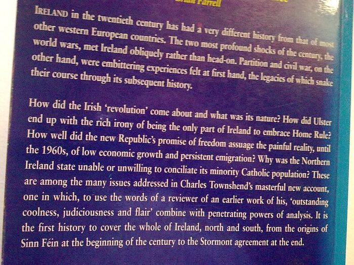 Ireland The 20th century