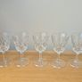 Set of cut glasses Image 2