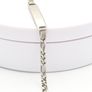 925 Italian Silver Bracelet Engraved Larra Image 6