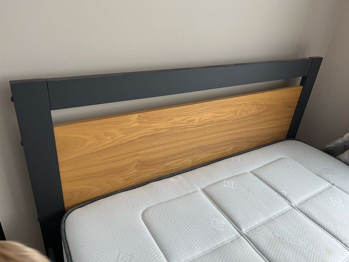 Alexis double bedframe & mattress