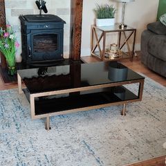 Glass Coffee Table / TV Stand