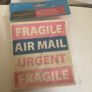 Fragile / urgent postal stickers Image 2
