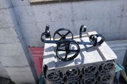 vintage cast iron bottle holder