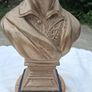 Early 20th Century Clay Bust of Lord Byron(1.8kgs) Image 6