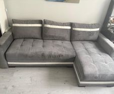 Corner sofa with sleeping mode + delivery