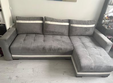 Corner sofa with sleeping mode + delivery