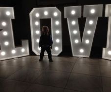 4 Foot "LOVE" wedding letters to rent