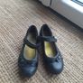 Clarks black leather shoes size 13.5 E Image 4