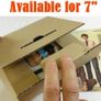 UP to 55% OFF! Professional 12" Inch AND 7" Vinyl Record Mailers Strong PREMIUM Packaging - Cruciform Style Cardboard With Easy Fold and Click Seal - Multi Record Mailer & Stiffeners Image 5