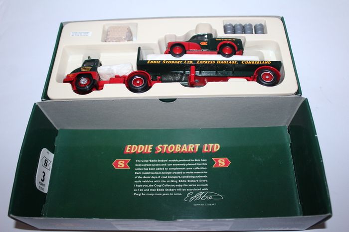Corgi Eddie Stobart - Morris 1000 Pick Up & Thames Trader Platform