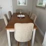 Dining table and 6 chairs Image 4