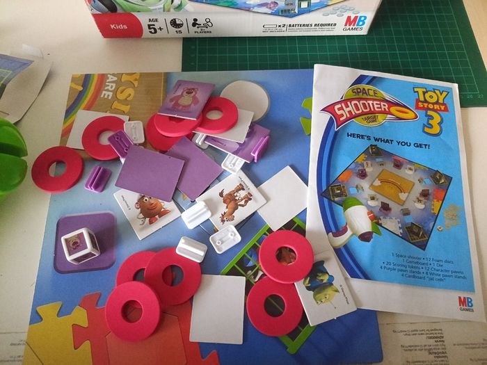 Toy Story 3  Space Shooter Target Game (MB Games)