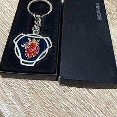 Car logo key ring Scania