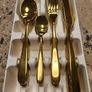 Ikea Tillagad 24 piece cutlery set - Gold Image 3