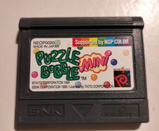 Puzzle Bobble Mini Neo Geo Pocket Color