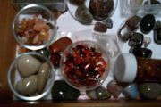 rocks, fossils, minerals