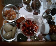 rocks, fossils, minerals