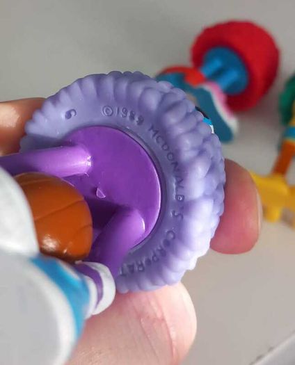 1989 mcDonald's Happy Meal toys