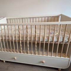 IKEA Myllra cot with drawer
