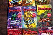 9 x Goosebumps books for sale