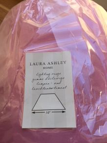 Laura Ashley new lampshade