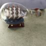 Vintage VICTORY Ship in a Bottle Collectable Handmade Image 5