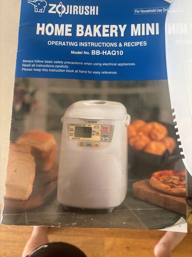 Zojirushi BB HAQ10 Home Bakery Mini Breadmaker 100 euros