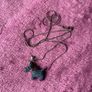 Avoca chain with dog and bone pendants Image 2