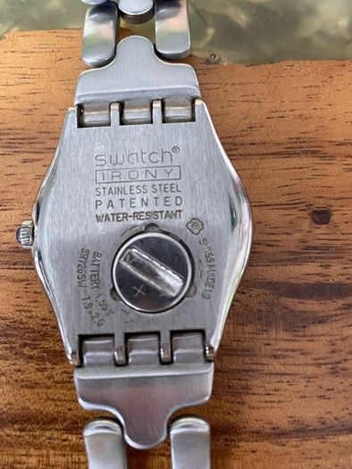 Swatch Irony wrist watch blue dial
