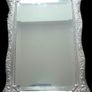 Ari D Norman Large Sterling Silver Table mirror, Georgian style. 983 grams. Image 2
