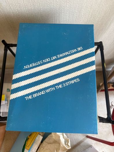 Vintage Adidas Bernhard Langer Golf Shoes Unworn Boxed Size 9