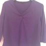 Tai fun deep purple top Image 3