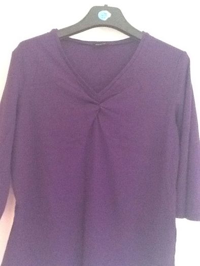 Tai fun deep purple top