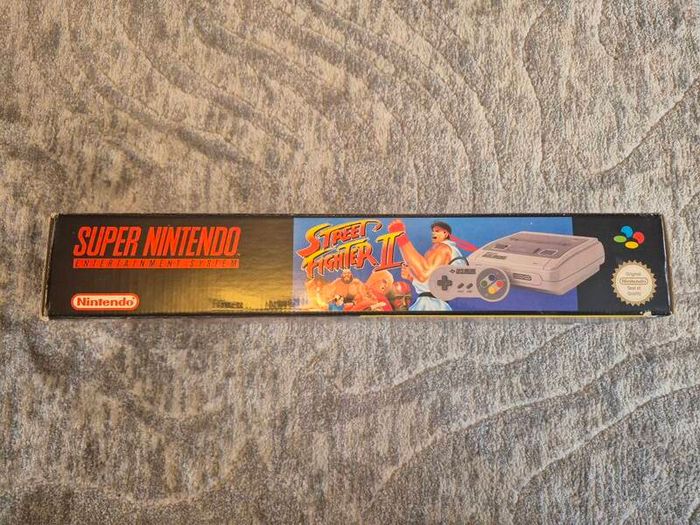 Super Nintendo Streetfighter 2 Console Boxed